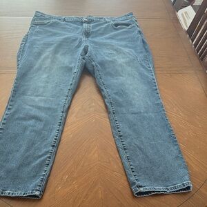 Kut from the Kloth Katy Boyfriend Relaxed Stretch Denim Jean Size 24W 30” inseam